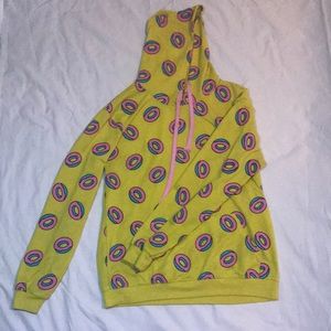YELLOW DONUT HOODIE